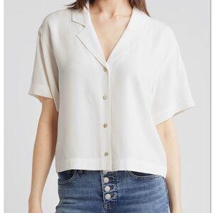 Elegant White Women's Top
